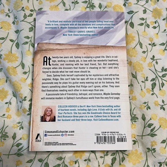 maybe someday by colleen hover - Picture 2 of 2